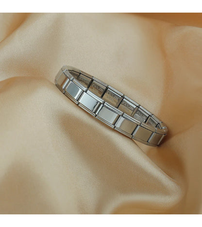 Jewelry DIY 9mm Width Itanlian Elastic Charm Bracelet