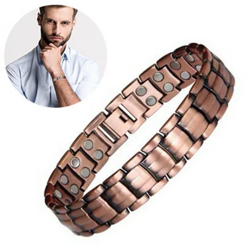 Vintage Pure Copper Magnetic Pain Bracelet
