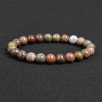 Genuine Natural Stone Apatite Lapi  Bracelet