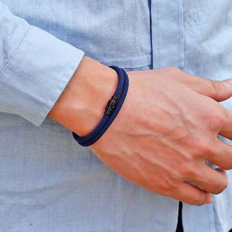 New Minimalist Men Rope Bracelet