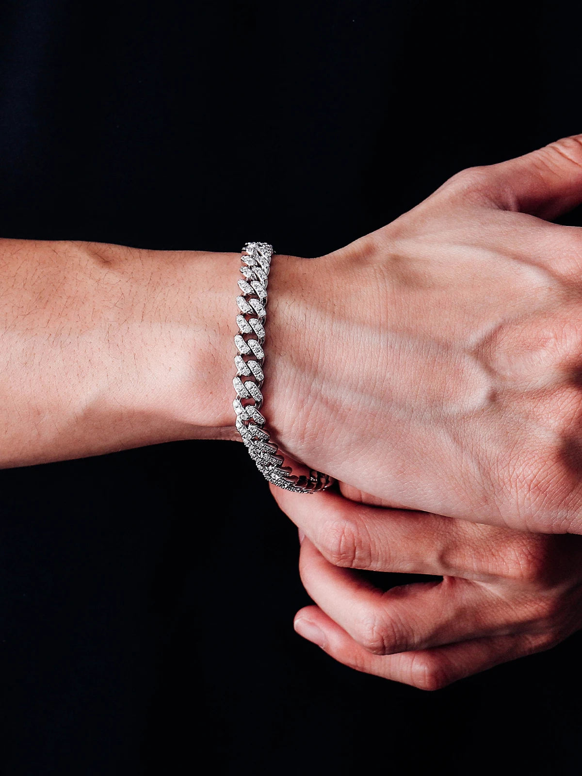 Cuban Chain Round Cut Cuban Bracelet