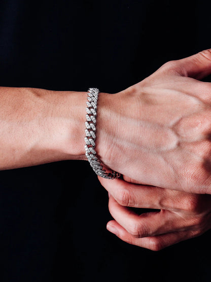 Cuban Chain Round Cut Cuban Bracelet