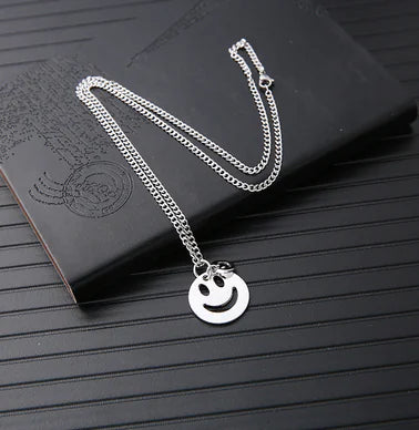 Trendy Men's Necklace with Hip-Hop Pendant and Chain