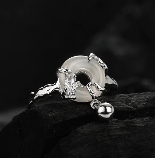 Peace Buckle Ring for Women