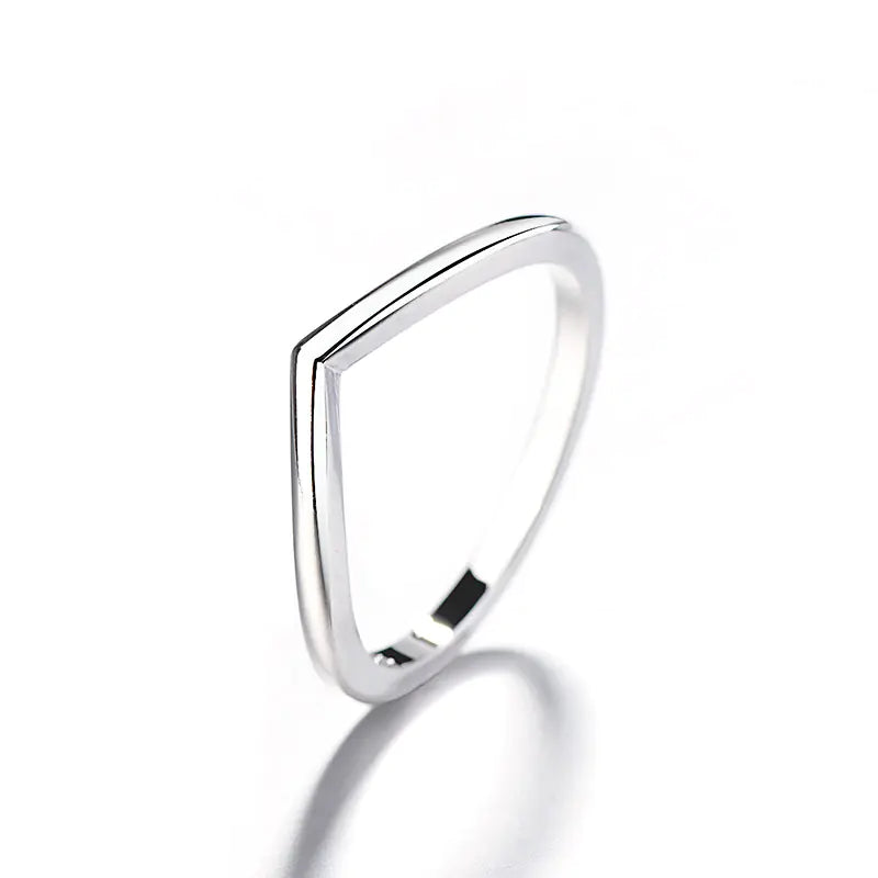 S925 Silver Simple Fashion Wish Ring for Women