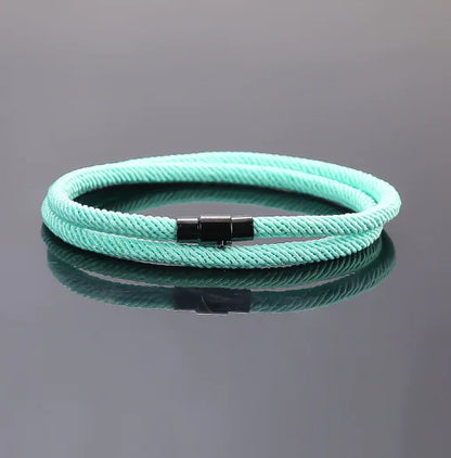 Lucky Red Rope Bracelet with Magnetic Clasp