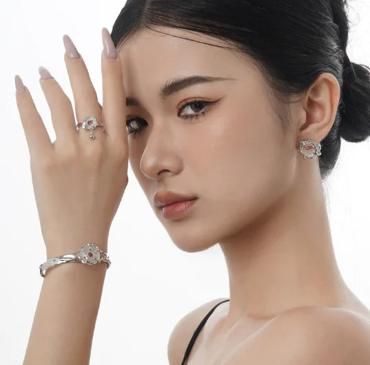 Peace Buckle Ring for Women