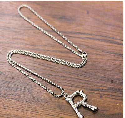 Trendy Men's Necklace with Hip-Hop Pendant and Chain