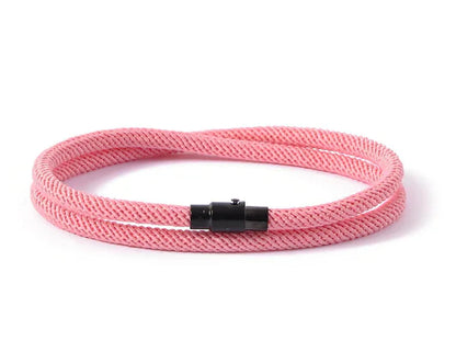 Lucky Red Rope Bracelet with Magnetic Clasp