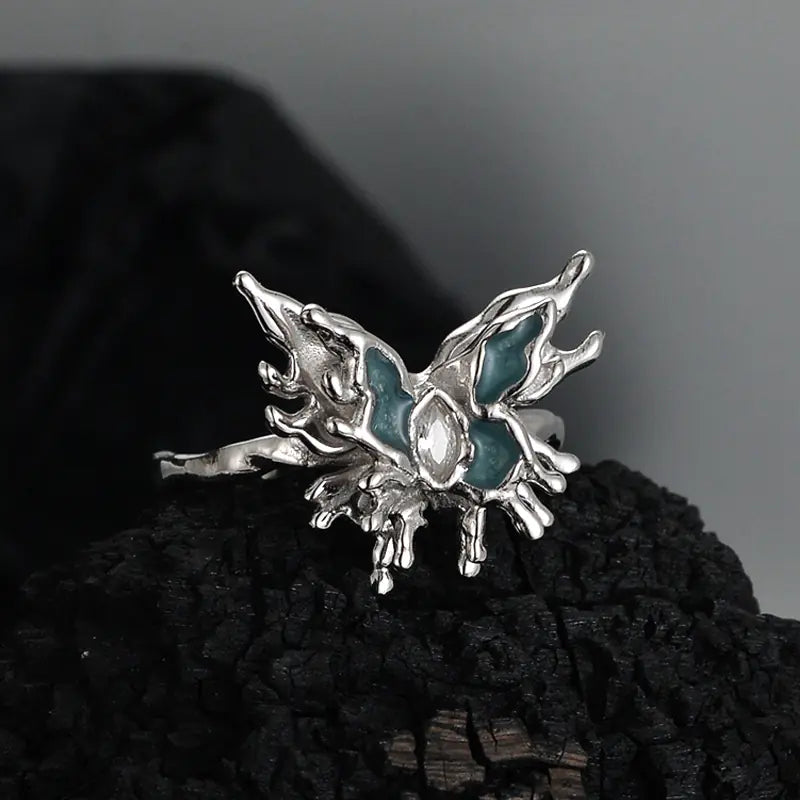 Modern Butterfly Ring for Women
