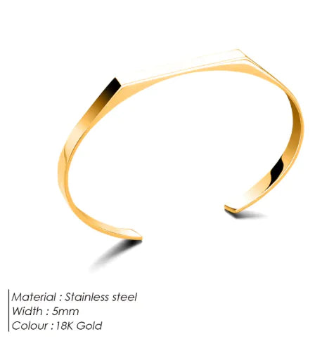 Modern Luxury Stainless Steel Men's Bracelet