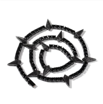 Men's Unique Zircon Diamond Pendant Necklace