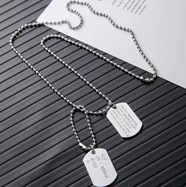 Trendy Men's Necklace with Hip-Hop Pendant and Chain