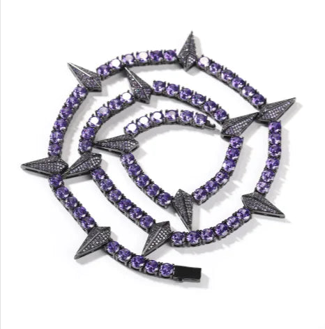 Men's Unique Zircon Diamond Pendant Necklace