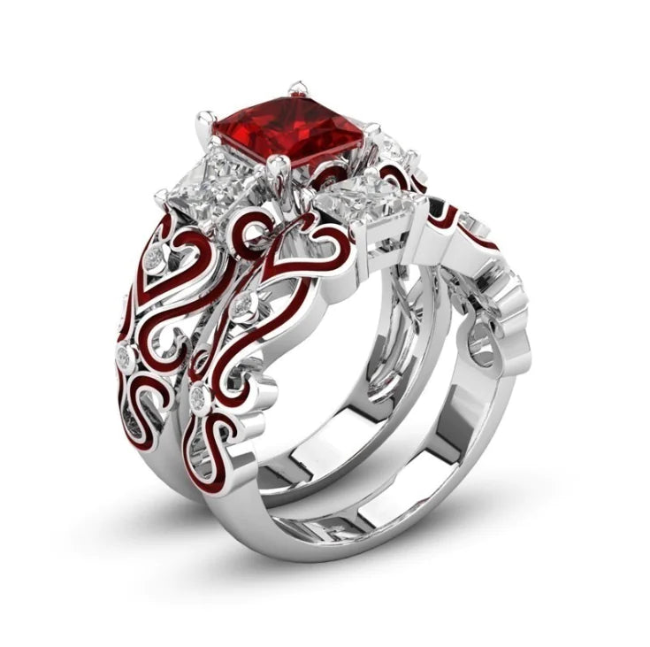 Zircon Gemstone Engagement Ring for Women - Fashion Ring