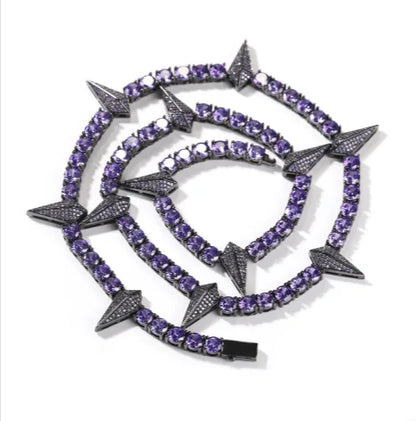 Men's Unique Zircon Diamond Pendant Necklace