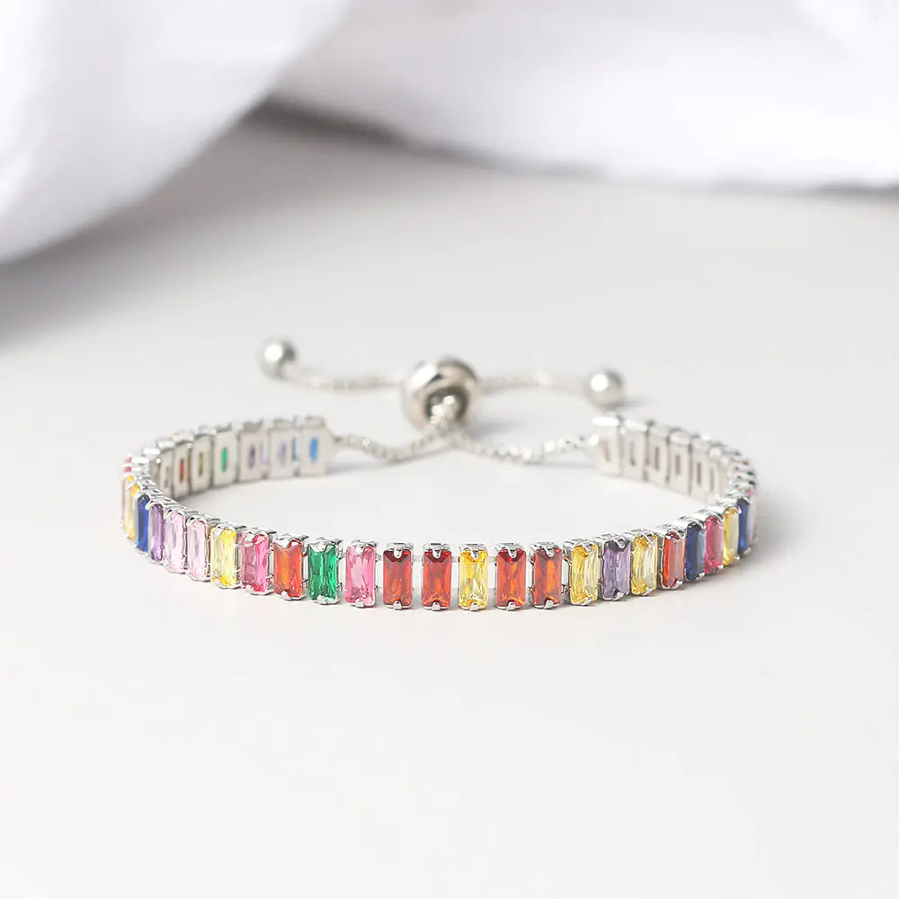 Colorful Crystal Bracelets - Bohemian Adjustable Design