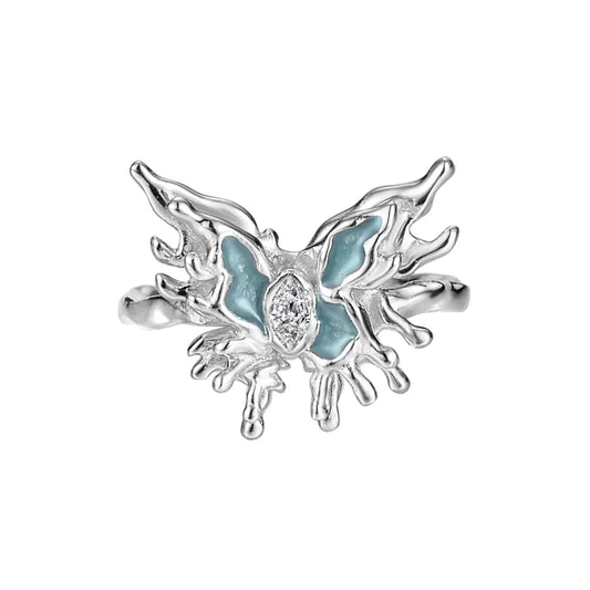 Modern Butterfly Ring for Women
