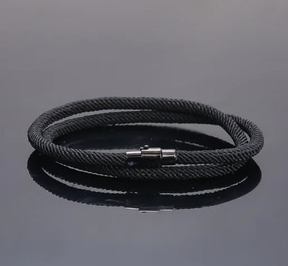 Lucky Red Rope Bracelet with Magnetic Clasp