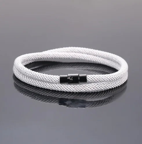 Lucky Red Rope Bracelet with Magnetic Clasp