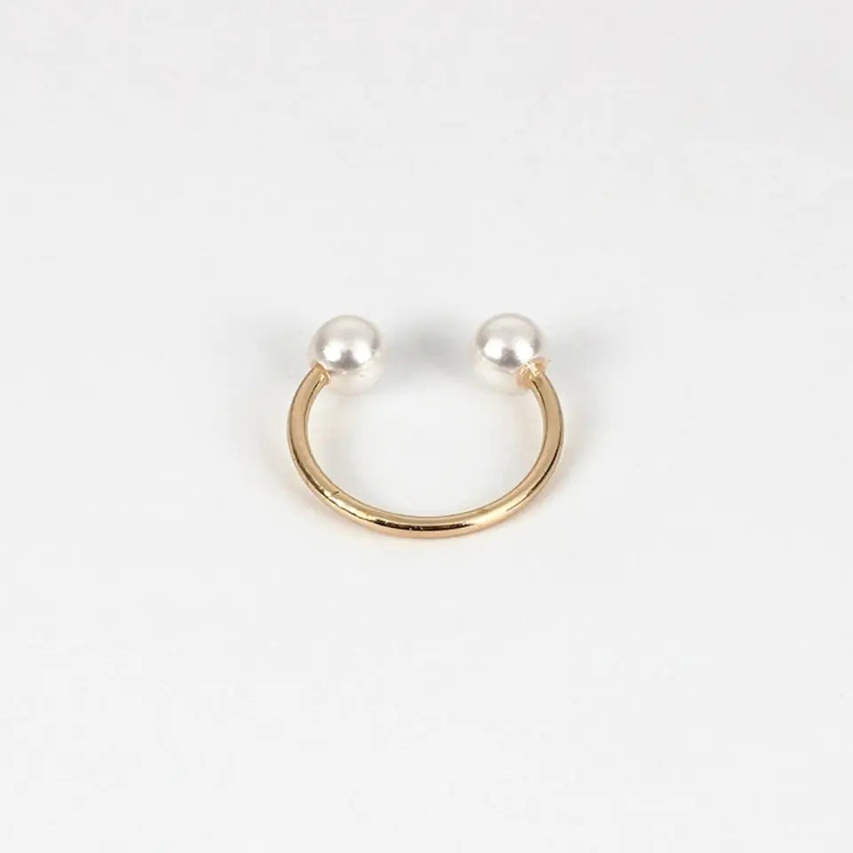 Versatile Colorless Ring for Women