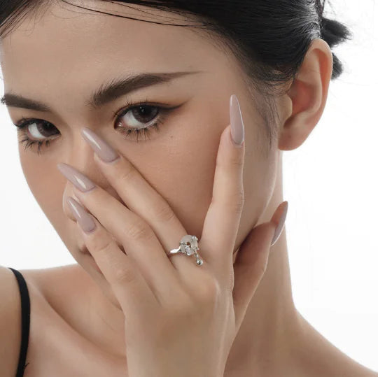 Peace Buckle Ring for Women